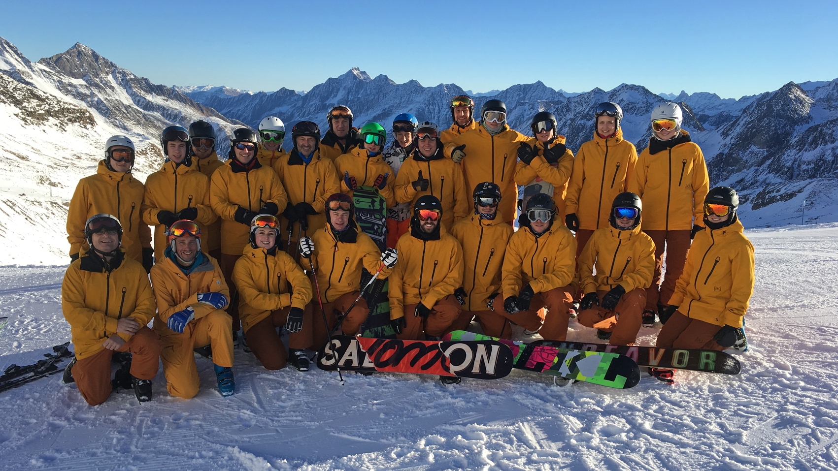 KantenRoller - interne Fortbildung im Stubai, Dezember 2015